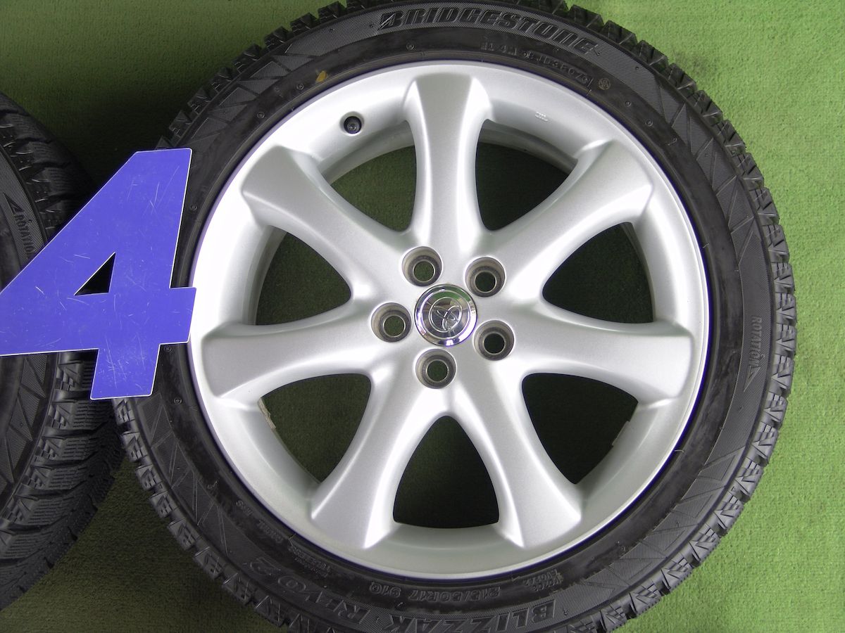 TOYOTA (トヨタ) WISH (ウィッシュ) 純正 17×7J(+45)PCD100-5H ...