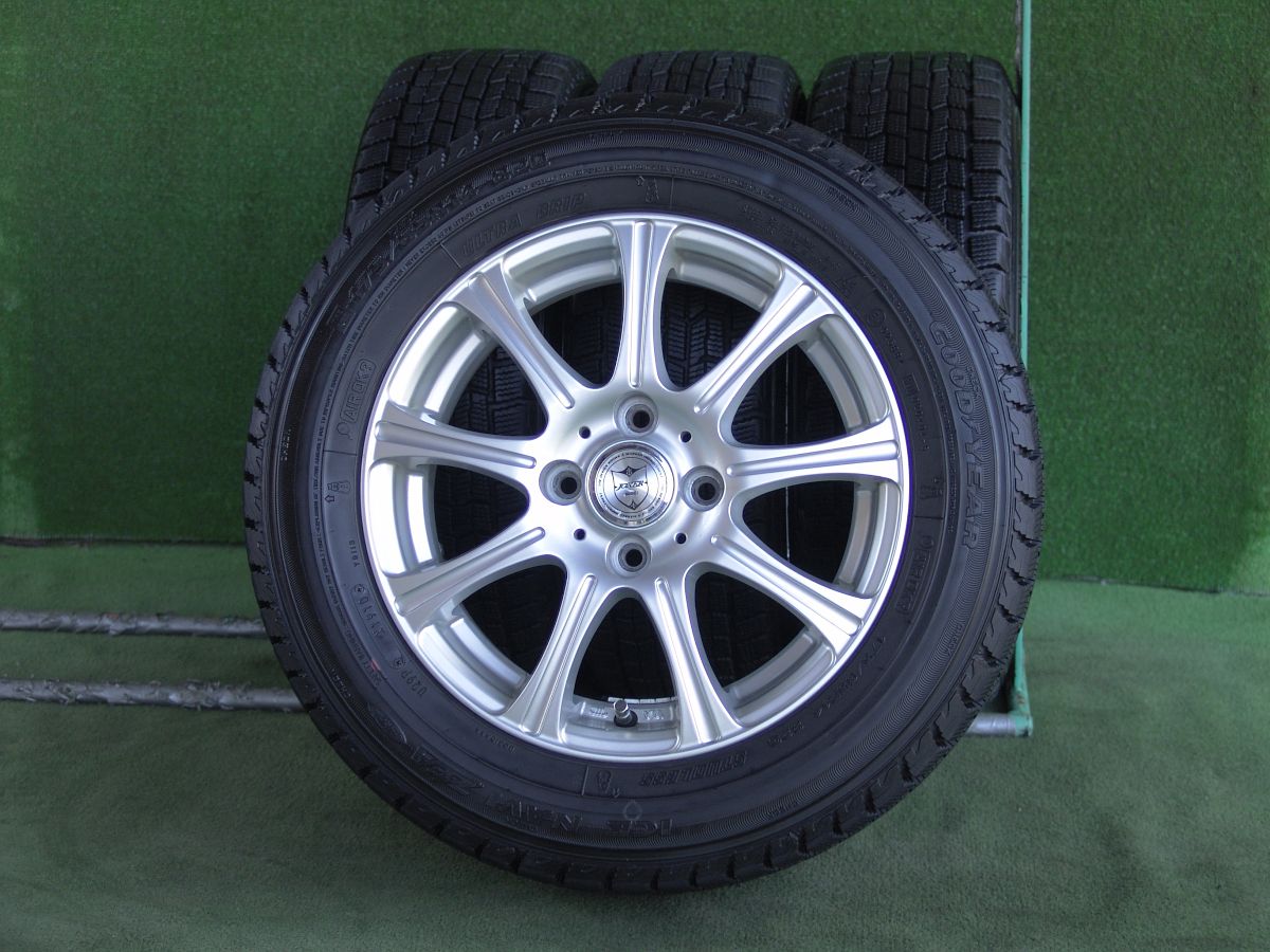 ご購入中古 アルミ ホイール 社外 Weds JOKER ルーク 15x6J 5H エアキャップ無し,エアバルブ無し×4 4本 ＜個人宛発送不可商品＞ 社外品