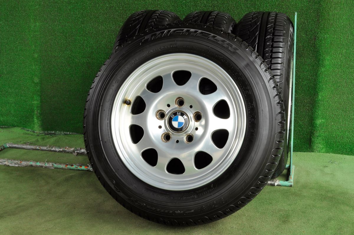 BMW 3-Series (3シリーズ) 純正 15×7J(+47)120-5H シルバー MICHELIN