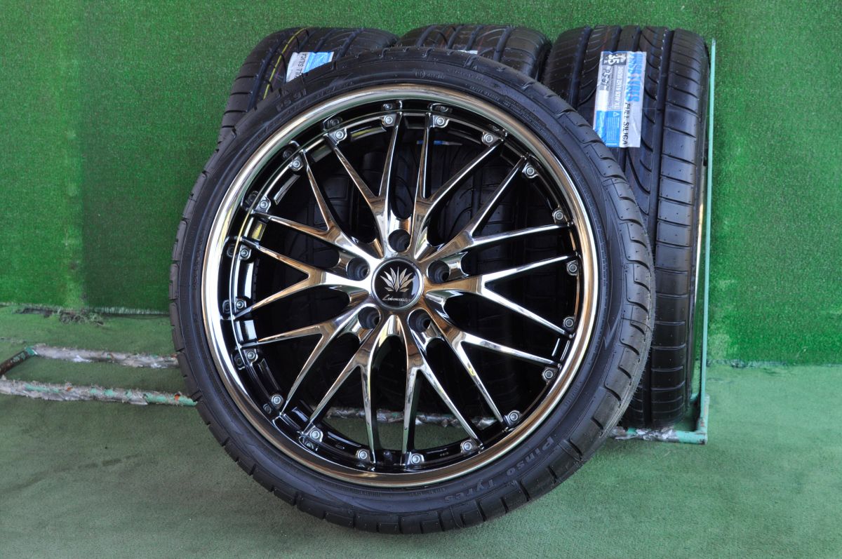 人気在庫あ 215/45R18 サマータイヤ ホイールセット PINSO PS-91 4本