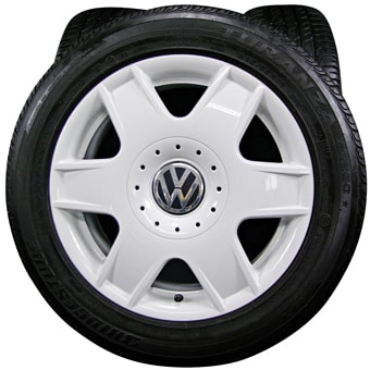 ニュービートル　ワーゲン　タイヤホイールセット205/55/R16 VOLKSWAGEN (フォルクスワーゲン) NEW-BEETLE (ニュービートル) 純正