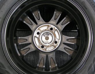 Kosei コーセイ Prauzer Lynx プラウザーリンクス 14 4 5j 43 Pcd100 4h ブラック ポリッシュ Bridgestone ブリヂストン Ecopia エコピア Ep150 新車外し 155 65r14 タイヤホイール 4本 14tas014