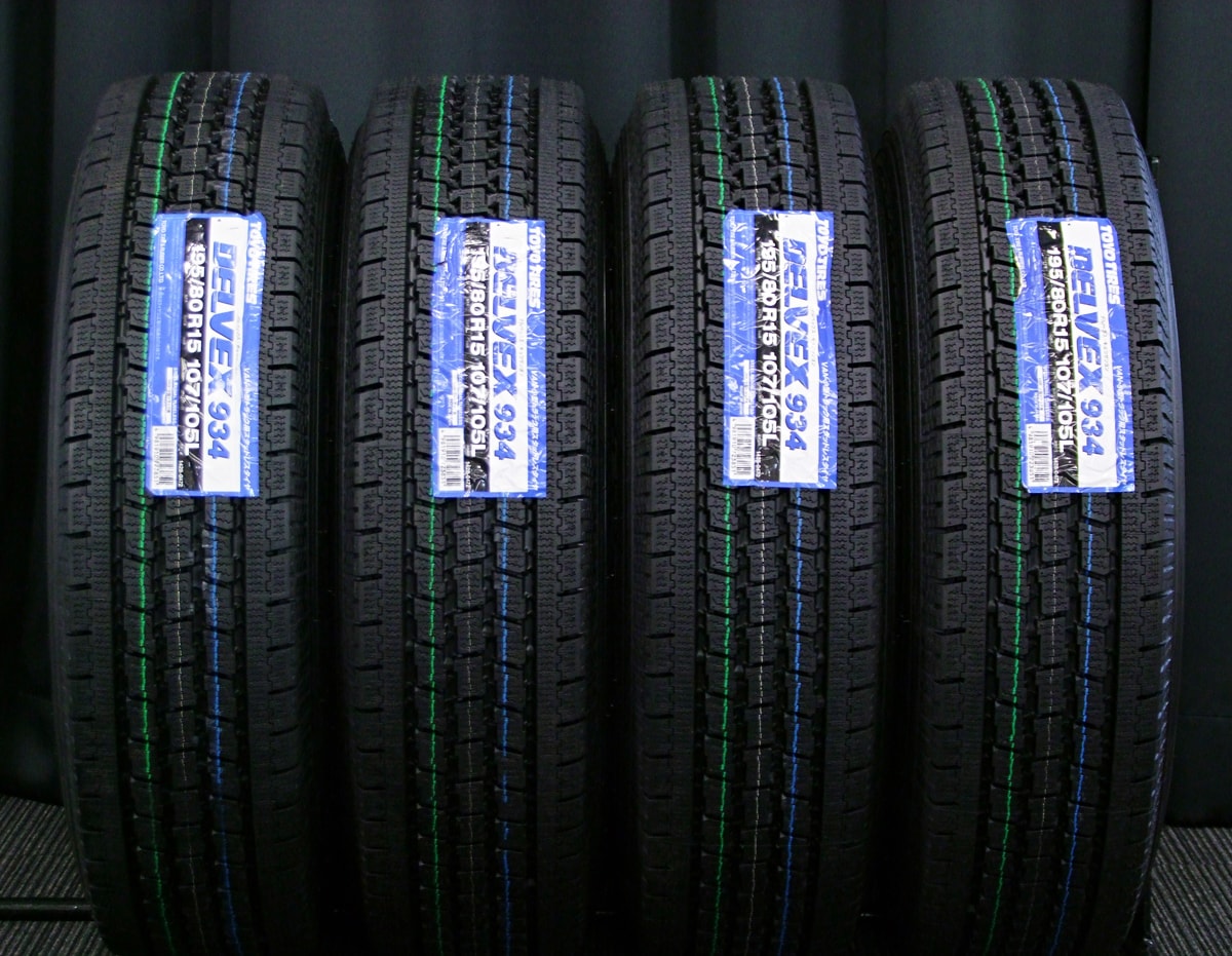 TOYO (トーヨー) DELVEX (デルベックス) 934 195/80R15 107/105L LT ...