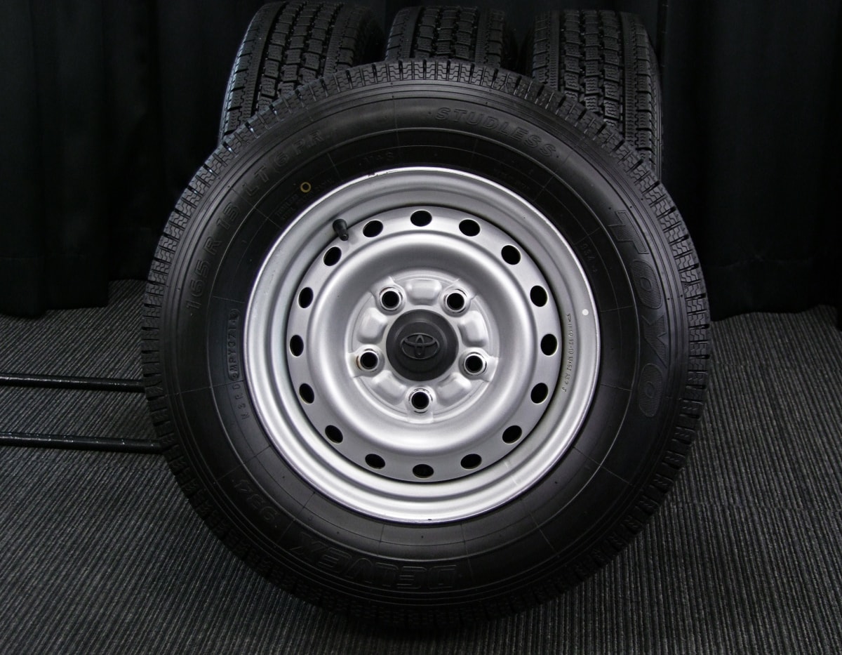 メカニカル ヨコハマタイヤスタッドレスセット165/80R13 旧