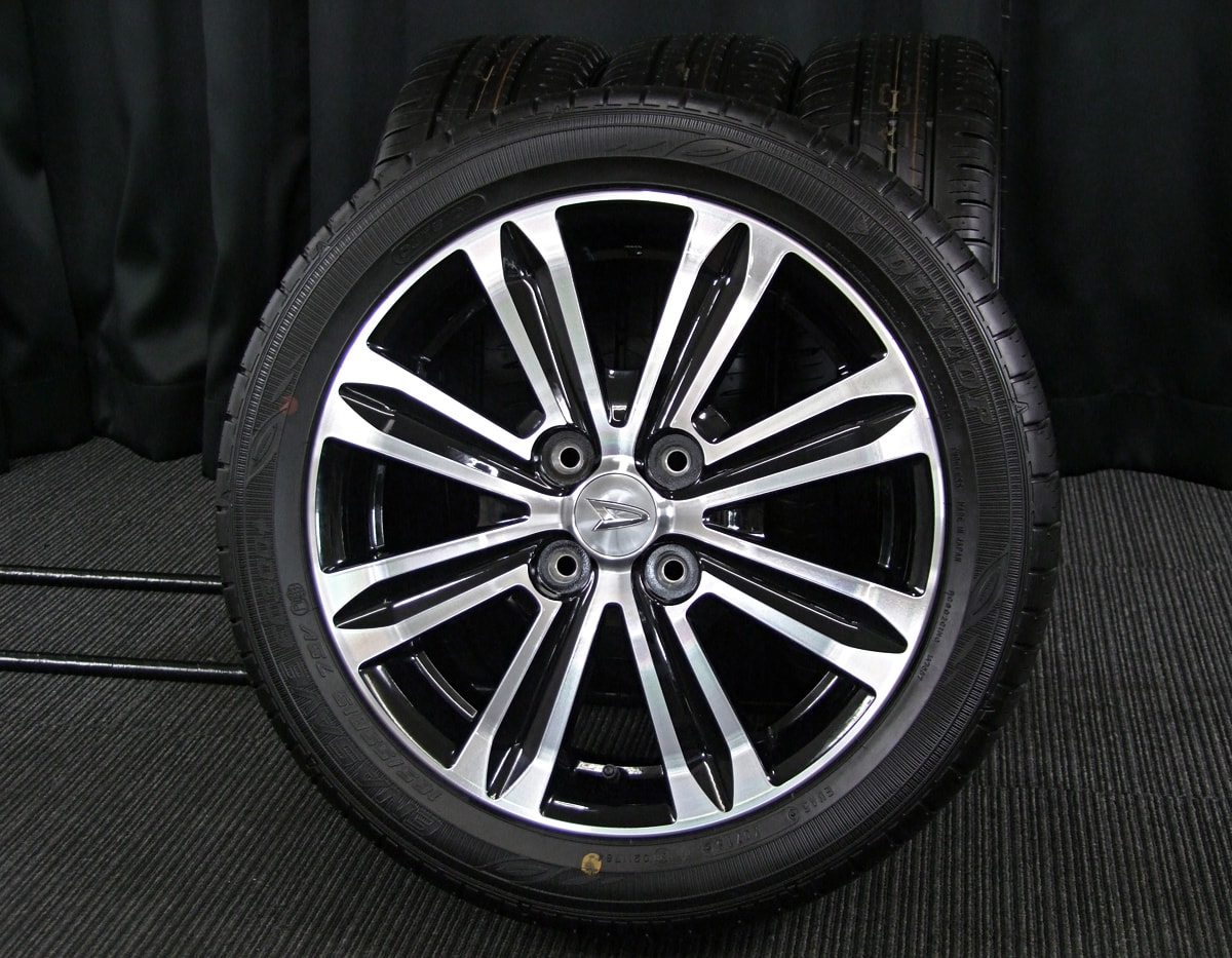 2024年製 145 80R12 DUNLOP ダイハツ新車外しホイール4本 - タイヤ 