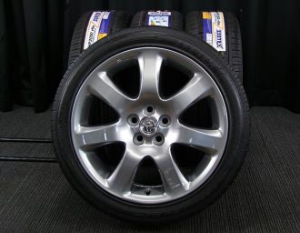 TOYOTA (トヨタ) AVENSIS (アベンシス)・AVENSIS-WAGON (アベンシスワゴン) 純正 17×7J(+45)PCD100-5H  リメイク ダークシルバー ZEETEX (ジーテックス) HP2000 vfm 新品 215/45ZR17 タイヤホイール 4本 [17gas018]  | カートレード21