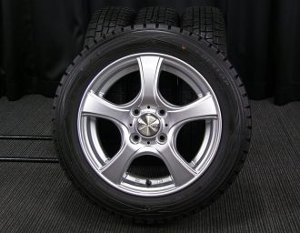 DUNLOP (ダンロップ) VIOLENTO (ヴィオレント) IS 14×4.5J(+45)PCD100-4H シルバー DUNLOP (ダンロップ)  WINTER MAXX (ウィンターマックス) WM01 155/65R14 中古 スタッドレス タイヤホイール 4本 [14taw079] |  カートレード21