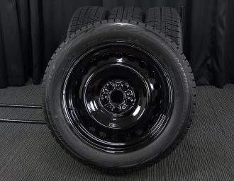 TOYOTA (トヨタ) RACTIS (ラクティス) / SUBARU (スバル) TREZIA (トレジア) 純正  16×5.5J(+39)PCD100-5H リペア ブラック BRIDGESTONE (ブリヂストン) BLIZZAK (ブリザック) REVO-GZ  175/60R16 中古 スタッドレス タイヤホイール 4本 [16gsw022] | カートレード21