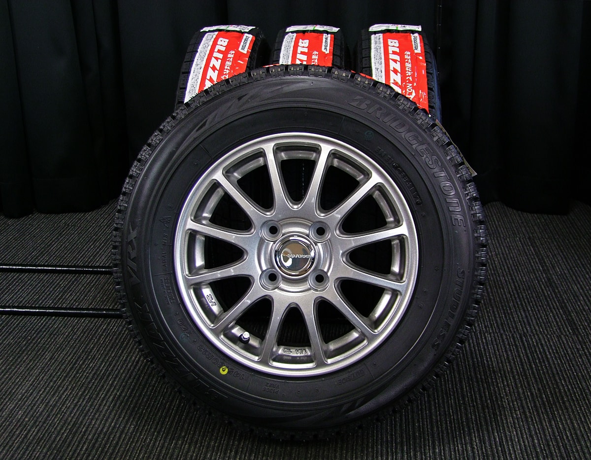 スタッドレス ECO FORME エコフォルムSE-12+ ダンロップウィンターMAXX02 (WM02) [ 195/55R16 ] 8.5分山★ SX4 フリードプラス stwt16