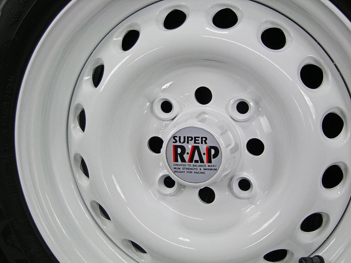 RAP038 ブリジストン スーパーラップ ０３８ BRIDGESTONE SUPER RAP センターキャップ ４個セット - タイヤ、ホイール