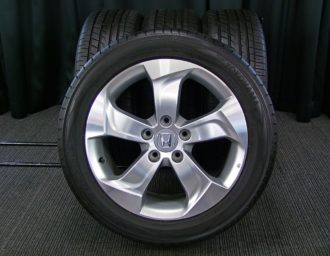 HONDA (ホンダ) VEZEL (ヴェゼル) 純正 17×7J(+55)PCD114.3-5H ダークシルバー＆ポリッシュ