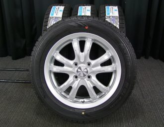 AUTOBACS (オートバックス) LEBEN (レーベン) KS1 15×5.5J(+43)PCD100-4H シルバー AUTOBACS ( オートバックス) NorthTrek (ノーストレック) N3i 175/65R15 新品 スタッドレス タイヤホイール 4本 [15taw153]  | カートレード21