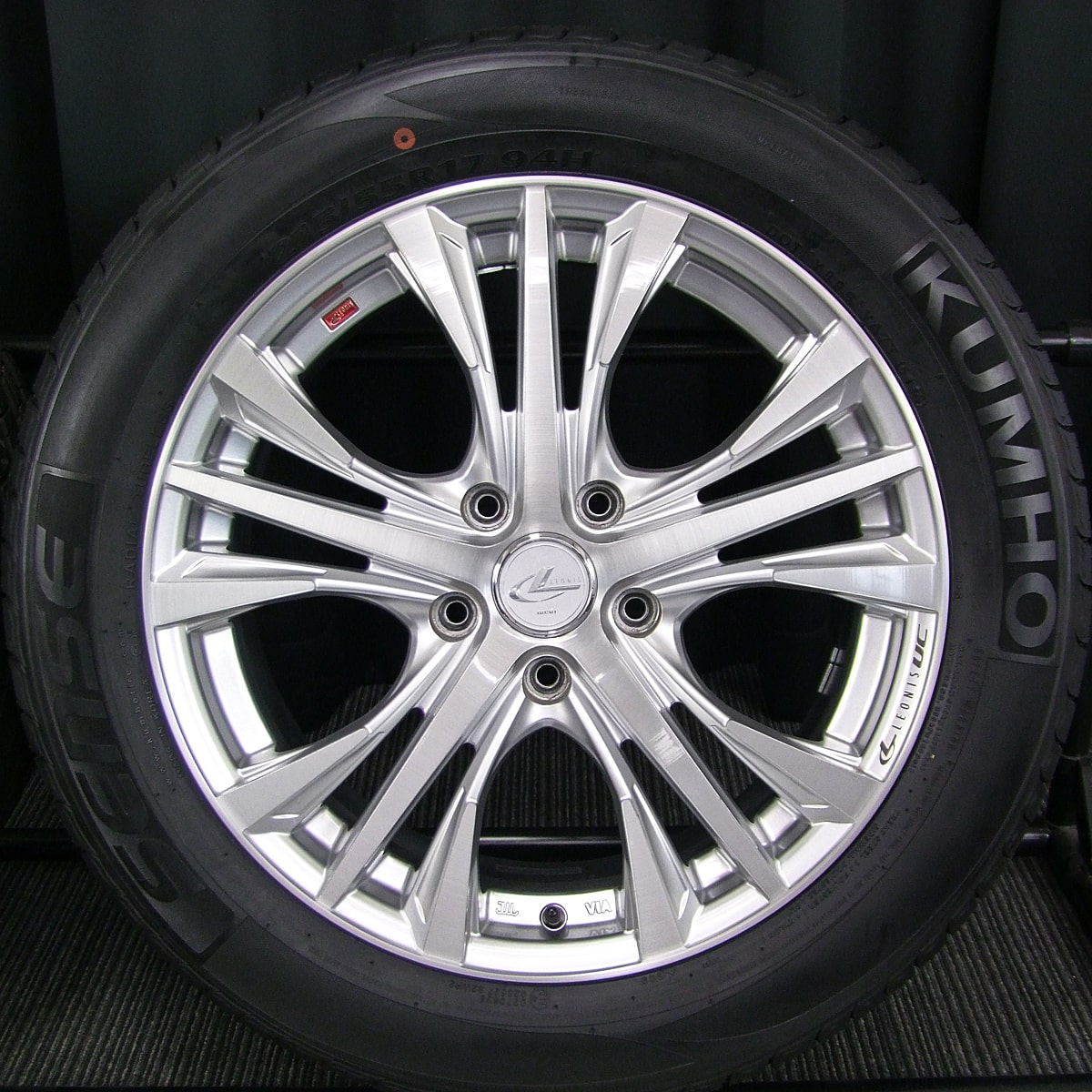 安い低価ウエッズ Weds 17X7.0J +42 5H PCD114.3 BK/RED ホイール 1本 NOVARIS ROHGUE VF ノヴァリス・ローグ ブイエフ (40066) 社外品