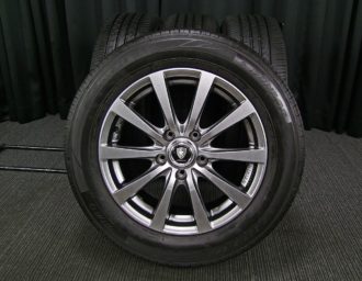 MANARAY SPORT (マナレイスポーツ) EUROSPEED (ユーロスピード) G10 16×6.5J(+42)PCD114.3-5H  ダークシルバー DUNLOP (ダンロップ) VEURO (ビューロ) VE303 215/60R16 中古 タイヤホイール 4本  [16tas062] | カートレード21