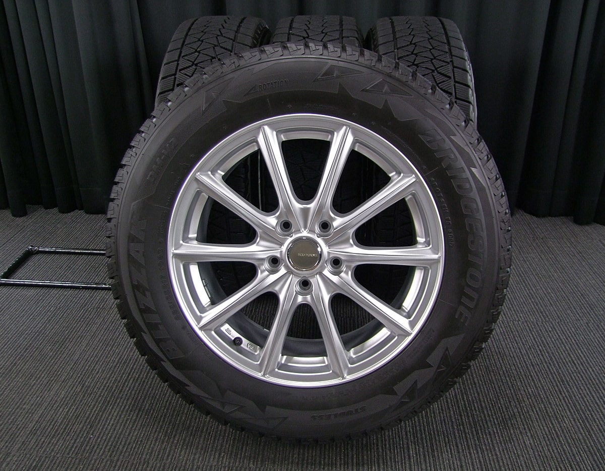 スタッドレス ECO FORME エコフォルム SE-15+ ダンロップ ウィンターMAXX01 WM01) [ 205/60R16 ] 9/8.5分山★ プリウスα サイ stwt16