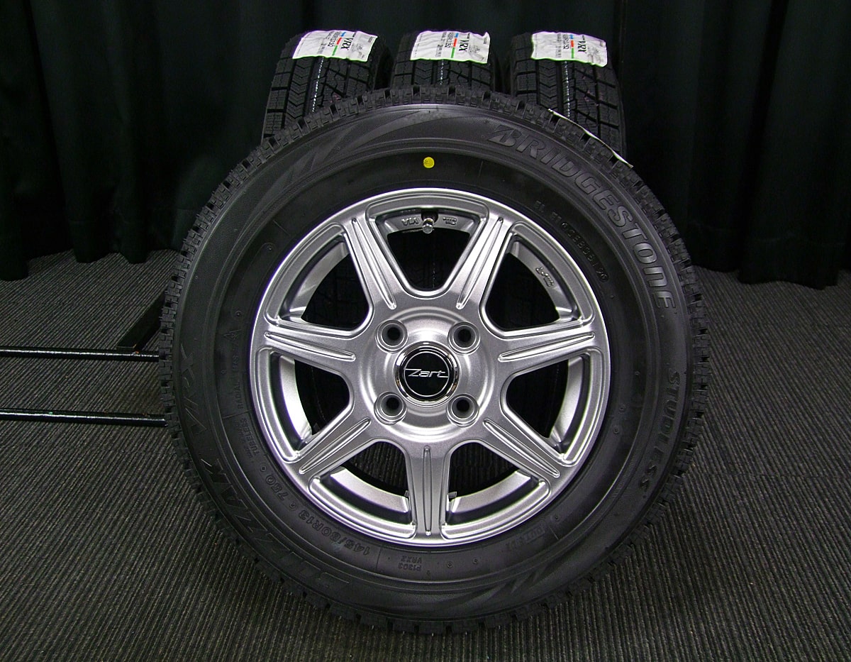 BRIDGESTONE (ブリヂストン) ZART R7 13×4J(+45)PCD100-4H ハイグロス 