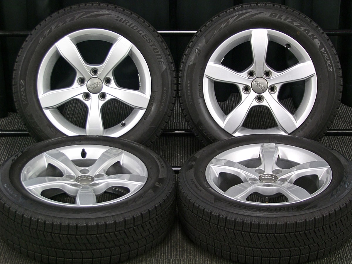 AUDI (アウディ) A1 純正 15×6J(+29)PCD100-5H シルバー BRIDGESTONE ...