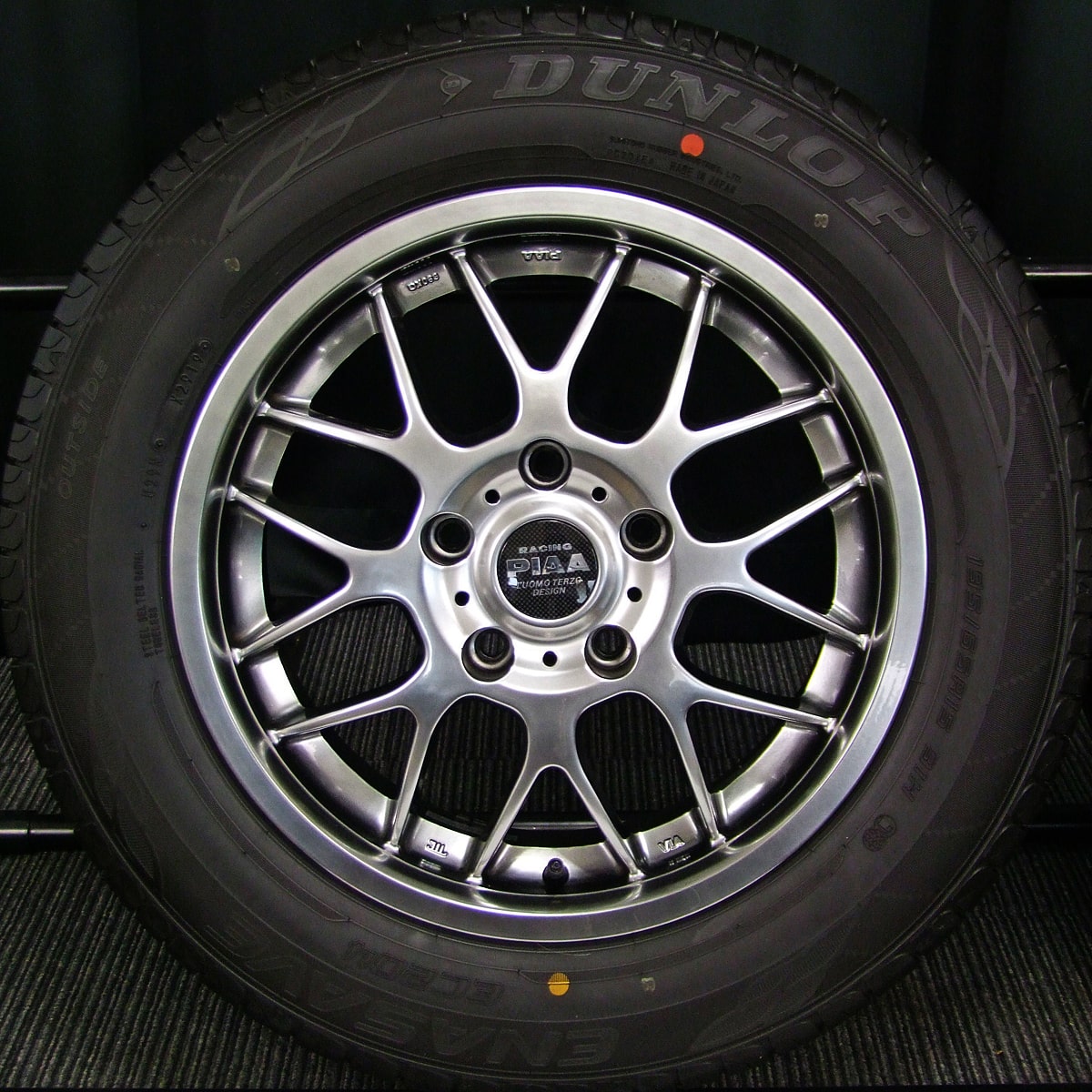 PIAA (ピア) SPORT MESH (スポルトメッシュ) 15×6.5J(+38)PCD114.3-5H ハイグロス DUNLOP