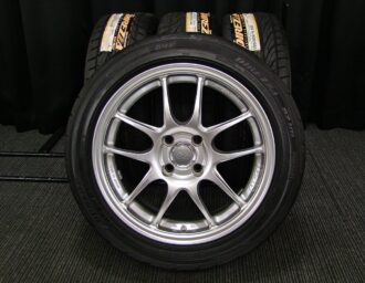 ENKEI (エンケイ) Performance Line (パフォーマンスライン) PF01 16×6.5J(+42)PCD100-4H  ハイパーシルバー DUNLOP (ダンロップ) DIREZZA (ディレッツァ) DZ101 新品 195/50R16 タイヤホイール 4本  [16tas076] | カートレード21