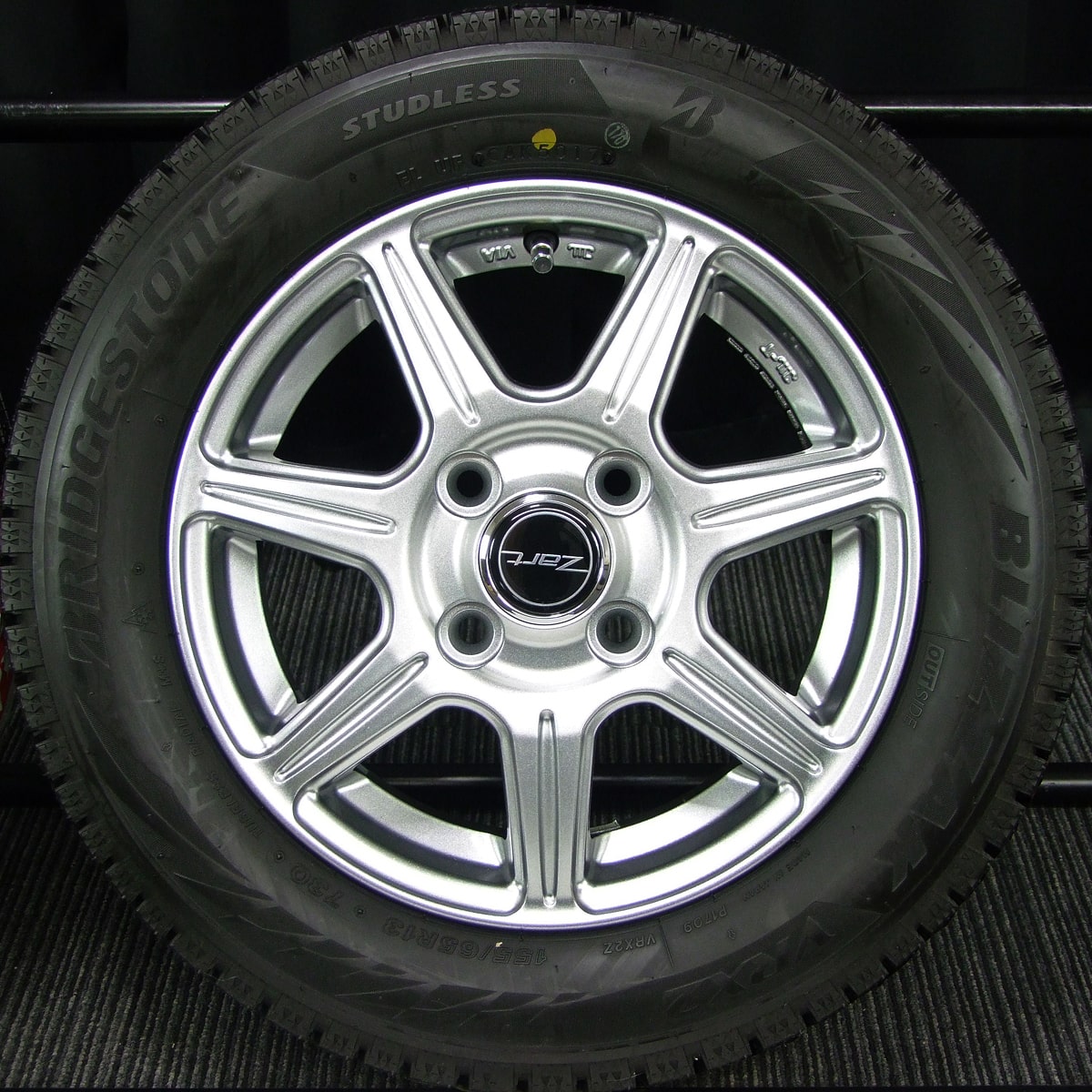 BRIDGESTONE (ブリヂストン) ZART R7 13×4J(+45)PCD100-4H ハイグロス 