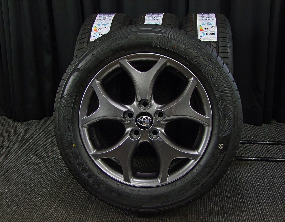 TOYOTA (トヨタ) ESTIMA (エスティマ) 純正 17×7J(+50)PCD114.3-5H リメイク ガンメタ MAXTREK  (マックストレック) MAXIMUS M1 (マキシマス M1) 新品 215/60R17 タイヤホイール 4本 [17gas045] | カートレード 21