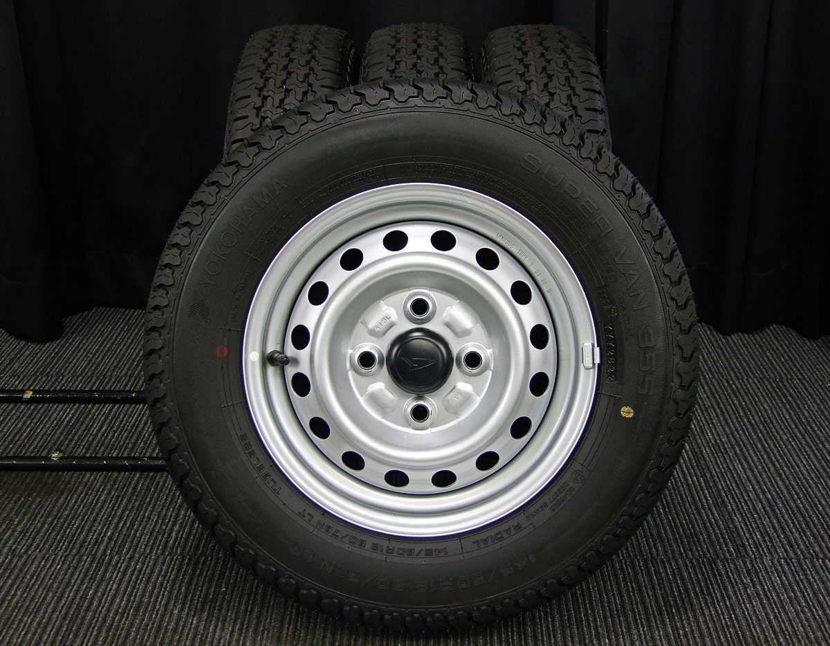 未使用 145/80R12 80/78N LT 2023年夏タイヤ ハイゼット