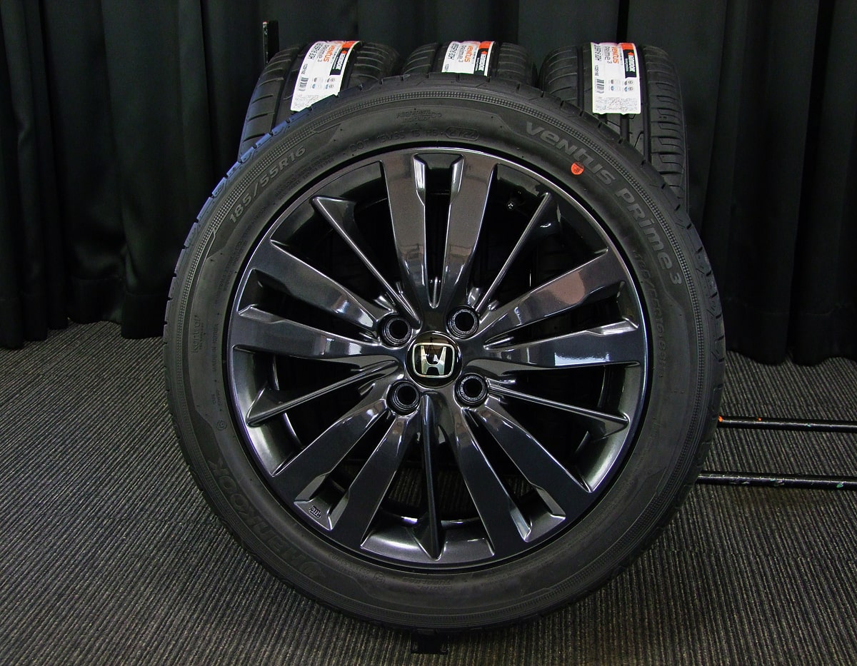 HONDA (ホンダ) FIT (フィット) RS 純正 16×6J(+53)PCD100-4H リメイク 