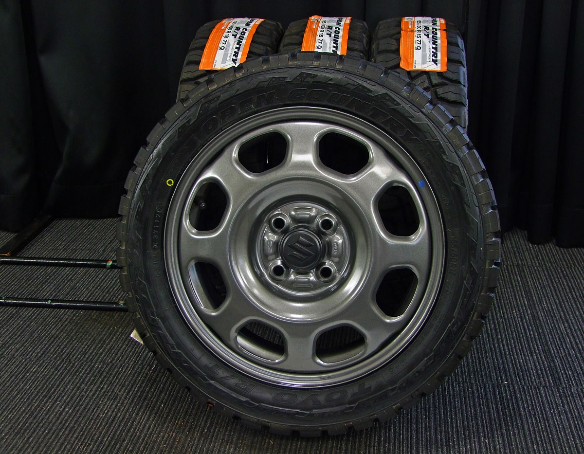 ハスラー　165/60r15　15インチ　4.5Jx15+45 100-4Hスペーシア